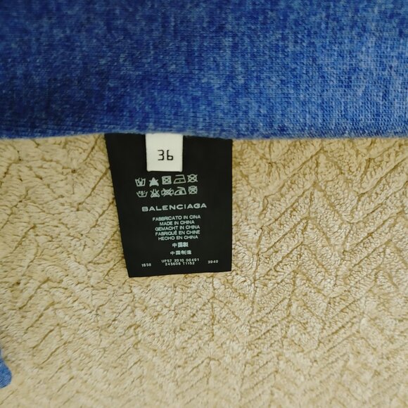 Balenciaga sweater dress (or tunic) long sleeves, v-neck - Picture 3 of 15